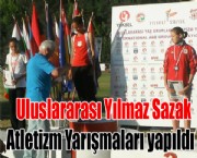 Uluslararası Yılmaz Sazak Atletizm Yarışmaları Yapıldı