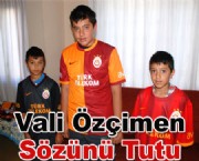 Vali Özçimen Forma Sözünü Tuttu