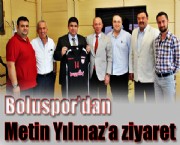 Boluspor'dan Metin Yılmaz'a ziyaret