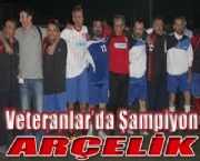 Veteranlar'da Şampiyon Arçelik