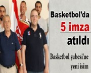 Basketbol Şubede İmza Şov