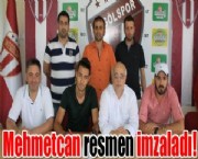 Mehmetcan resmen imzaladı!
