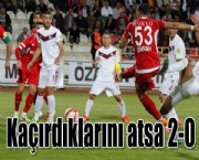 Kaçırdıklarını atsa 2-0