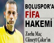 Boluspor'a FİFA hakemi