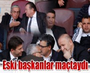Eski başkanlar maçtaydı