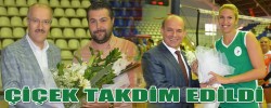 ÇİÇEK TAKDİM EDİLDİ