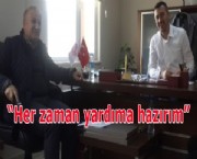 Çarıkçı'dan Yeni Başkana Ziyaret