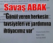 Savaş Abak Yazılı Açıklama