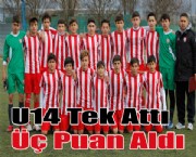 U14 Tek Attı Üç Puan Aldı