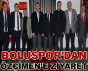 Boluspor'dan, Özçimen'e ziyaret