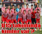 U15 takımında kimler var ?