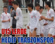 U15'LERDE HEDEF TRABZONSPOR