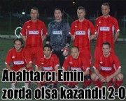 Anahtarcı Emin zorda olsa kazandı! 2-0