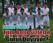 Tüm Bolu Sizlerle Gurur Duyuyor (0-0)