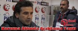 Koruma Altında Açıklama Yaptı