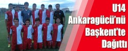 U14 Ankaragücü’nü Başkent’te Dağıttı