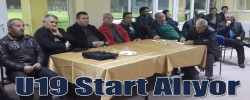 U19 Start Alıyor