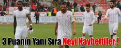 3 Puanın Yanı Sıra Neyi Kaybettiler !