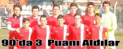 90’da 3  Puanı Aldılar