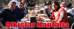 Alkışlar Kaptana