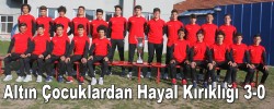 Altın Çocuklardan Hayal Kırıklığı 3-0