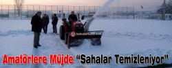 Amatörlere Müjde “Sahalar Temizleniyor”