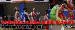 BASKETBOL’DA FİNAL GRUBU BAŞLIYOR HAKEMLER BELLİ OLDU