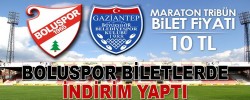 BOLUSPOR BİLETLERDE İNDİRİM YAPTI