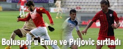 Boluspor’u Emre ve Prijovic sırtladı