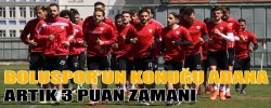 BOLUSPOR’UN KONUĞU ADANA "ARTIK 3 PUAN ZAMANI"