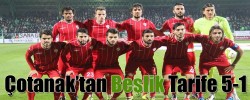 Çotanak ’tan Beşlik Tarife 5-1