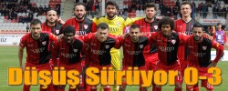 Düşüş Sürüyor 0-3