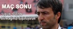 ERGİNER MAÇI DEĞERLENDİRDİ