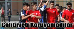 Galibiyeti Koruyamadılar