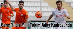 Genç Yıldız Milli Takım Aday Kadrosunda