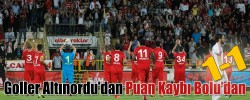 Goller Altınordu’dan Puan Kaybı Bolu’dan