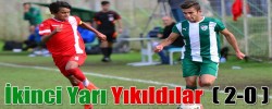 İkinci Yarı Yıkıldılar   2-0