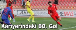 Kariyerindeki 80. Gol