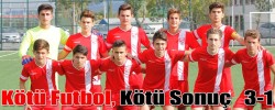 Kötü Futbol Kötü Sonuç   3-1