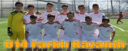 U14 Farklı Kazandı