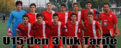 U15’den 3’lük Tarife