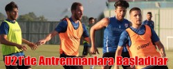 U21'de Antrenmanlara Başladılar