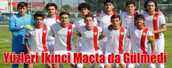 Yüzleri İkinci Maçta da Gülmedi