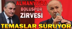 ALMANYA’DA BOLUSPOR ZİRVESİ
