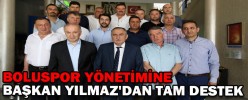 Boluspor Yönetiminden Yılmaz'a Ziyaret