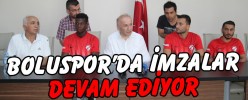 BOLUSPOR’DA İMZALAR DEVAM EDİYOR