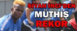 BOLUSPOR'UN SİYAH İNCİSİ LİGİN EN GENÇ YABANCISI