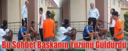 Bu Sohbet Başkanın Yüzünü Güldürdü