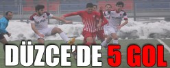 DÜZCE’DE 5 GOL