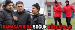 KARAÇAYIR’DA SOĞUK RÜZGÂRLAR